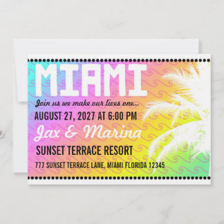 MIAMI EINLADUNG