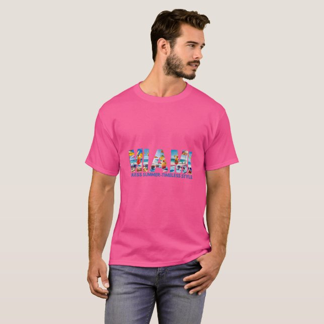 Miami Endless Summer Timeless Style  T-Shirt (Vorne ganz)