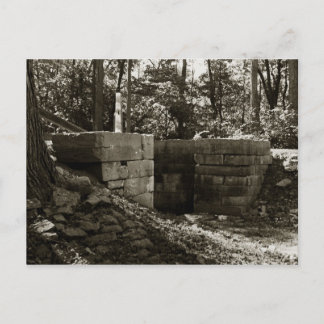 MIAMI-ERIE CANAL LOCK NO. 70 Postkarte