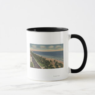 Miami, FL - Ozean-Antrieb und Lummus Park Tasse