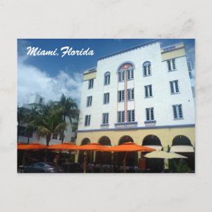 Miami fl postkarte