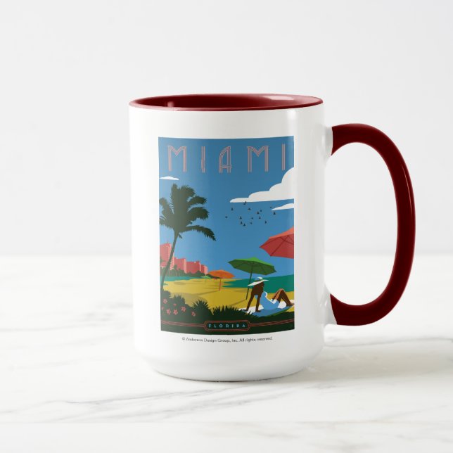 Miami, FL Tasse (Rechts)