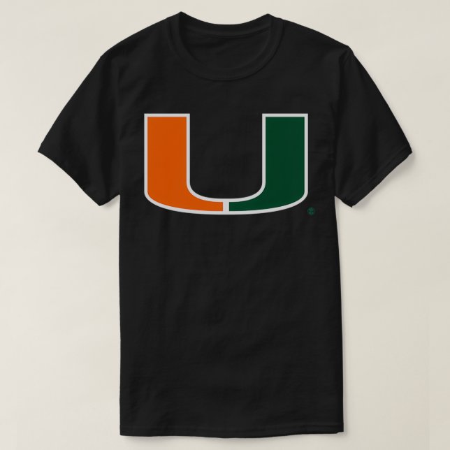 Miami Fla HURRICANES CORAL GABLES FL T-Shirt (Design vorne)