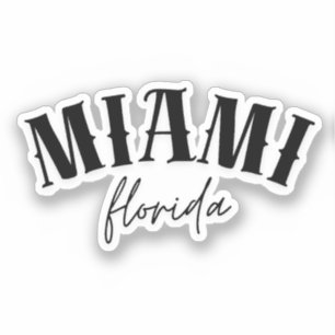 Miami Florida Aufkleber