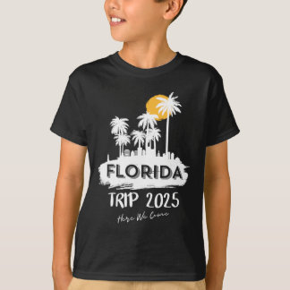 Miami Florida Beach Trip 2025 Hier kommen wir Matc T-Shirt