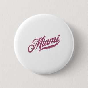 Miami Florida Button