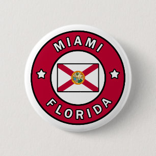 Miami Florida Button
