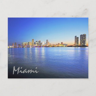 Miami, Florida, die Stadt schön Postkarte