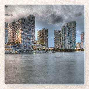 Miami, Florida Glasuntersetzer