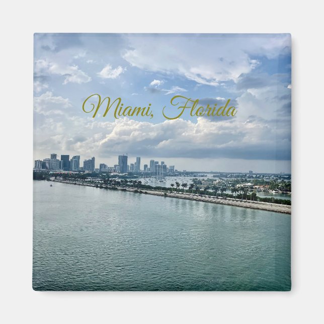 Miami Florida  Magnet (Vorne)