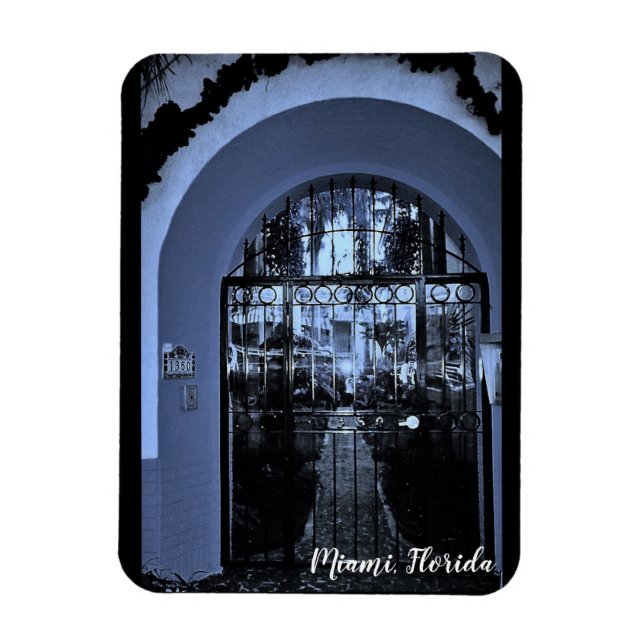 Miami, Florida Magnet (Vertikal)