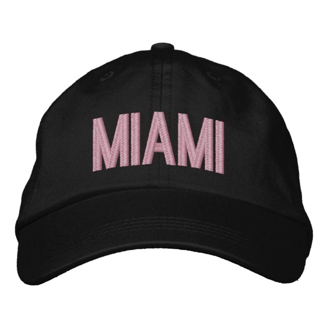 Miami Florida Personalisiert anpassbarer Hut (Vorderseite)