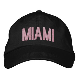 Miami Florida Personalisierte Verstellbare Mütze Bestickte Kappe