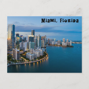 Miami Florida Postcard Postkarte