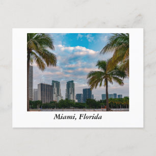 Miami Florida Postkarte