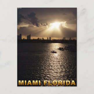 Miami, Florida Postkarte