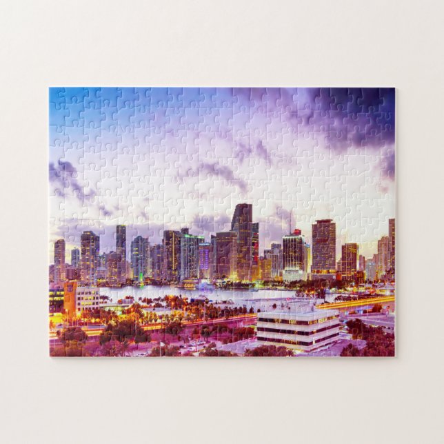 Miami Florida Puzzle (Horizontal)