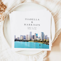 MIAMI Florida Reiseziel Skyline Hochzeit