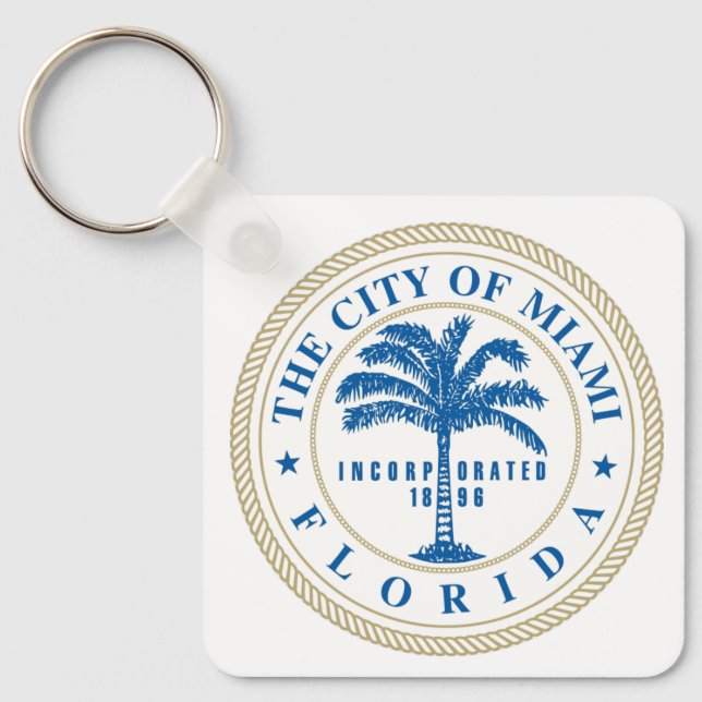 Miami Florida Schlüsselanhänger (Vorderseite)
