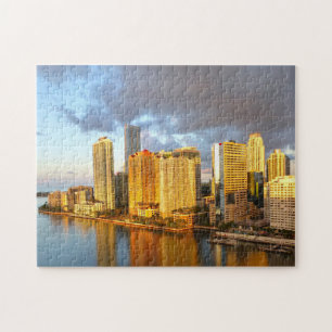 Miami Florida Skyline. Puzzle