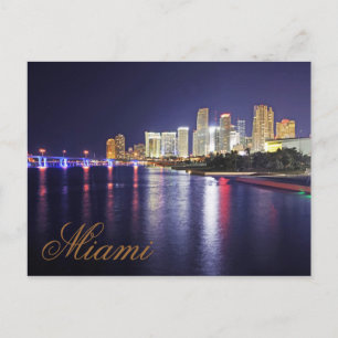 Miami, Florida, Stadt des Fortschritts Postkarte