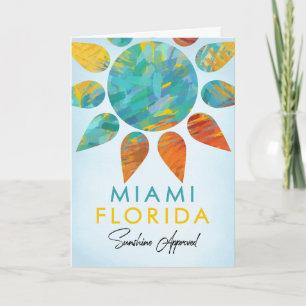Miami Florida Sunshine Travel Karte