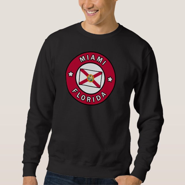 Miami Florida Sweatshirt (Vorderseite)