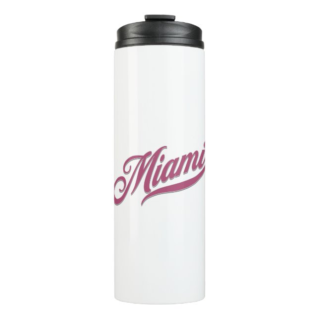 Miami Florida Thermosbecher (Vorderseite)