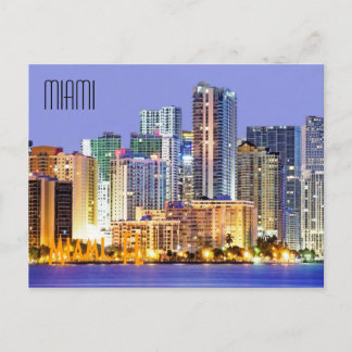 Miami, Florida, USA Postkarte