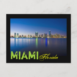 Miami, Florida, USA Postkarte