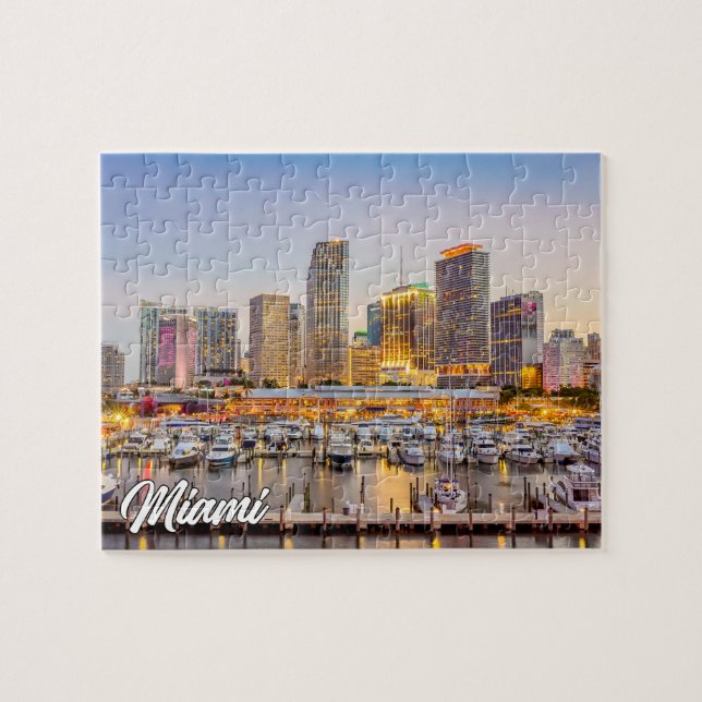 Miami, Florida, USA Puzzle (Horizontal)