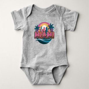 Miami Florida Vereinigte Staaten Baby Strampler