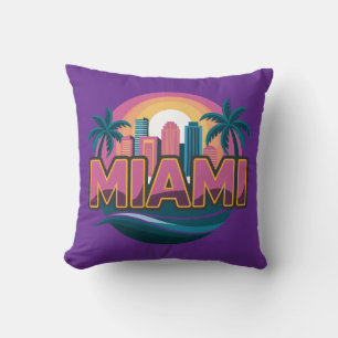 Miami Florida Vereinigte Staaten Kissen