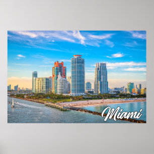 Miami, Florida, Vereinigte Staaten Poster