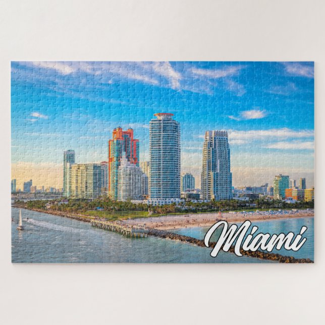 Miami, Florida, Vereinigte Staaten Puzzle (Horizontal)
