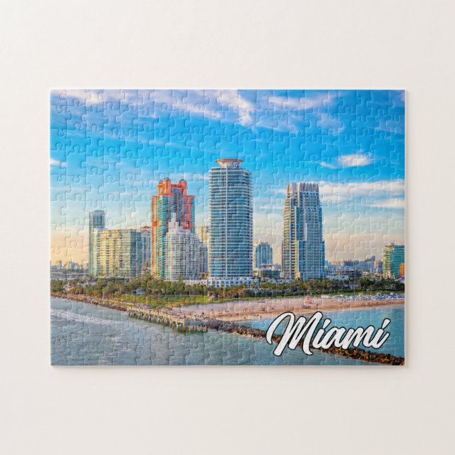 Miami, Florida, Vereinigte Staaten Puzzle (Horizontal)