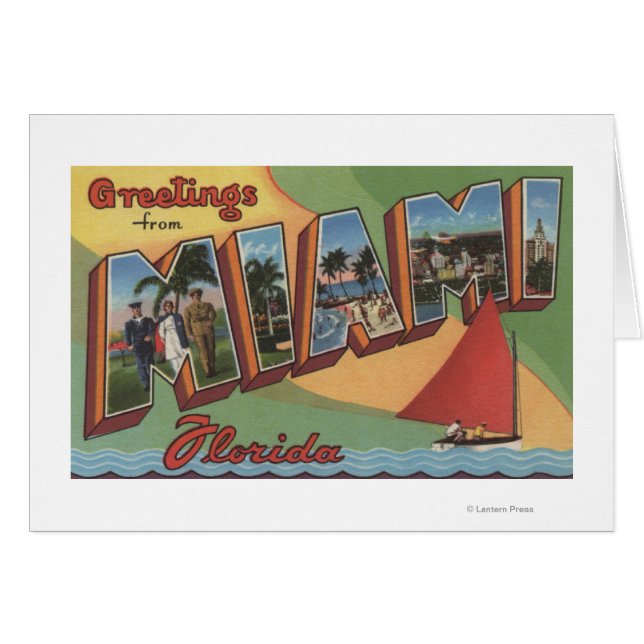 Miami, FloridaGroße BriefszenenMiami, FL 2 (Vorderseite (Horizontal))