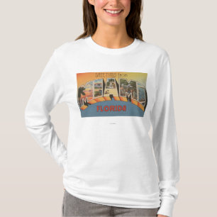 Miami, FloridaLarge Buchstabe ScenesMiami, FL T-Shirt
