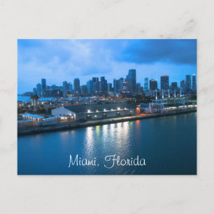 Miami-Foto anpassen Postkarte