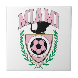 Miami Fußball Varsity Stil  Fliese