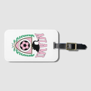 Miami Fußball-Varsity-Stil Gepäckanhänger