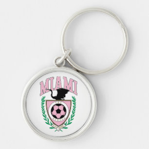Miami Fußball Varsity Stil  Schlüsselanhänger