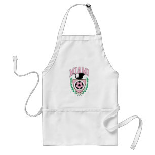 Miami Fußball Varsity Stil Schürze