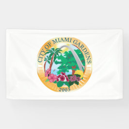 Miami Gardens (Florida) City Siegel Banner