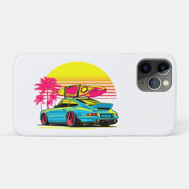 MIAMI GT SOMMER VIBES Case-Mate iPhone HÜLLE (Rückseite (Horizontal))