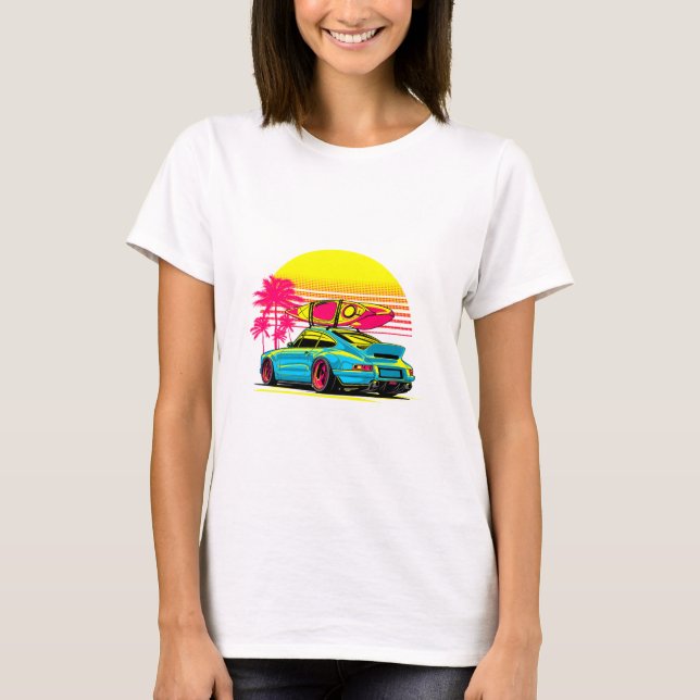 MIAMI GT SOMMER VIBES T-Shirt (Vorderseite)