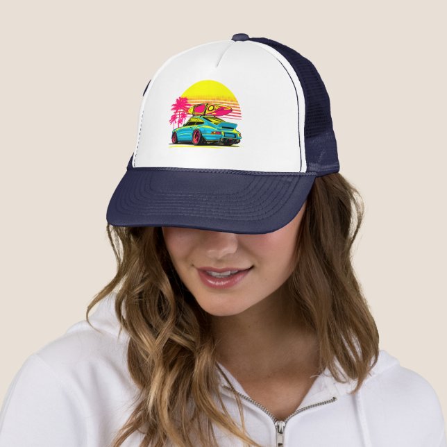 MIAMI GT SOMMER VIBES TRUCKERKAPPE (Beispiel)