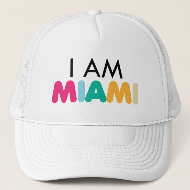 MIAMI HAT TRUCKERKAPPE (Vorderseite)