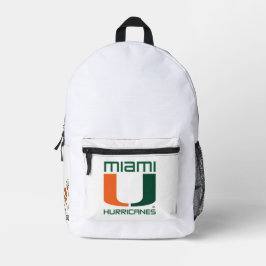 Miami Hurricanes Bedruckter Rucksack