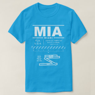 Miami International Airport MIA T - Shirt